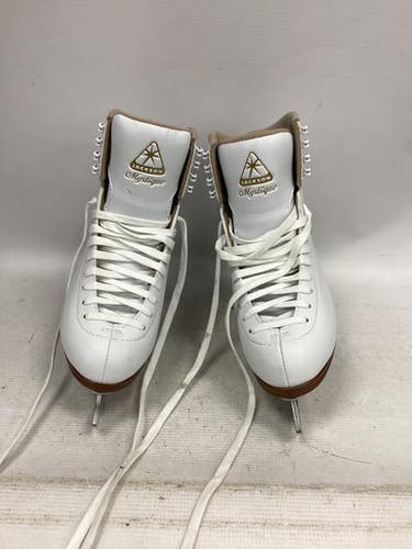 Used Jackson MYSTIQUE WomensFigure Skate White Senior 6 11851-S000037680