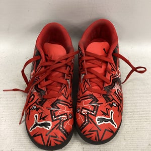 Used Puma Soccer Indoor Shoes Red Junior 04.5 11851-S000037741
