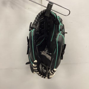 Used Rawlings FASTPITCH SOFTBALL BB/SB Glove RH Throw Black 11" 11851-S000037753