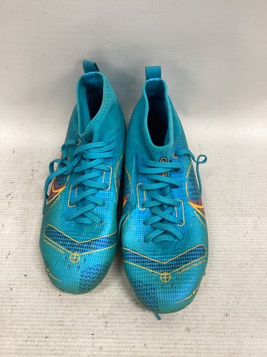 Used Nike MERCURIAL Soccer Cleats Carolina Blue Junior 02.5 11851-S000037785