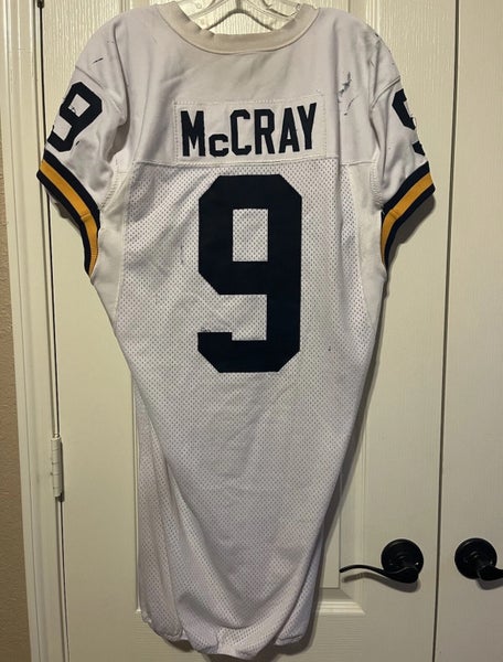 Mike McCray Michigan Wolverines Game Worn Jersey