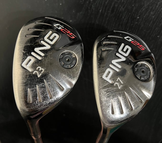 Ping G25 4H 23° 39", 5H 27° 39.5" Hybrid Set Left Handed Graphite Regular Flex