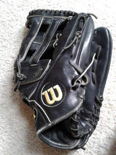 Black A2000 Baseball Glove LH Baseball Glove 11.5" (Used)