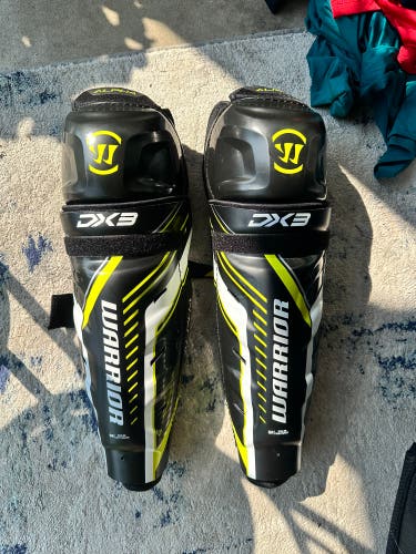 Senior Warrior Alpha DX3 16" Shin Pads (New)