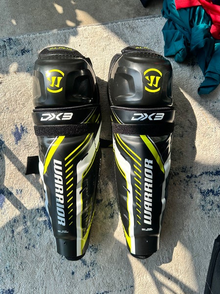 Senior Warrior Alpha DX3 16" Shin Pads (New)