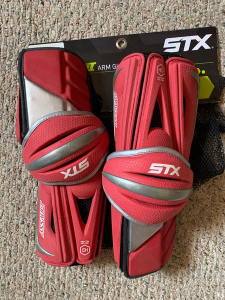 STX Assault Lacrosse Arm Pads – Extra Large Adult – Used Protective Gear