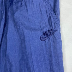 Vintage 90s NIKE Nylon Windbreaker Pants XL Polyester/Cotton Lined Ankle Zip