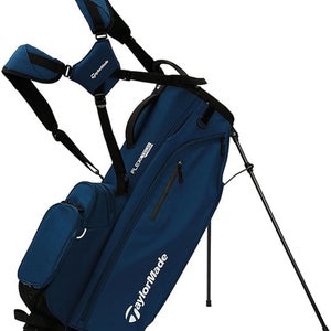 NEW 2024 TaylorMade Flextech Crossover Navy 14 Way Stand/Carry Bag