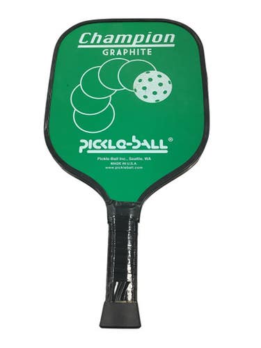 Used CHAMPION GRAPHITE Pickleball Racquet Green 11347-S000255420