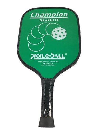 Used CHAMPION GRAPHITE Pickleball Racquet Green 11347-S000255420
