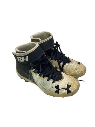 Used Under Armour BRICE HARPER BB/SB Cleats Black Junior 01 11347-S000255396