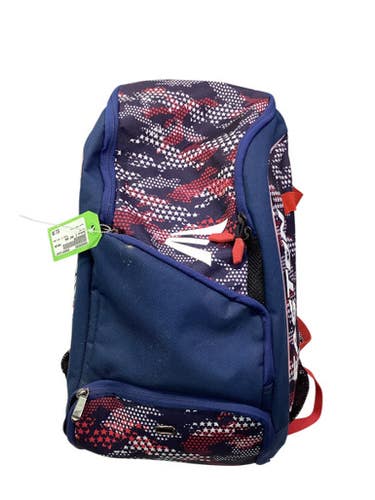 Used Easton 2  BAT BAG BB/SB Player Backpack Navy Blue 11347-S000255395