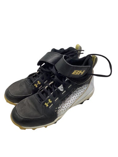 Used Under Armour BH BASEBALL CLEATS BB/SB Cleats Black Junior 03 11347-S000255381