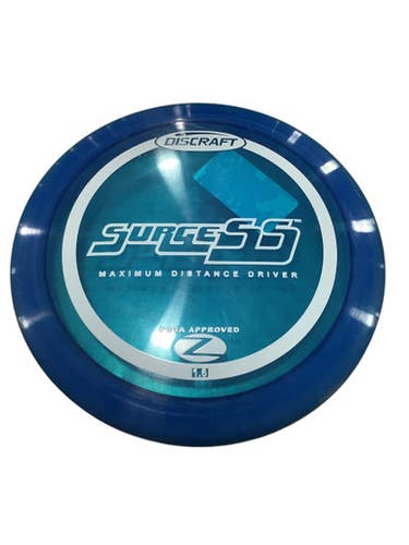 Used Discraft Z SURGE SS Disc Golf Driver Royal Blue 11347-S000255375