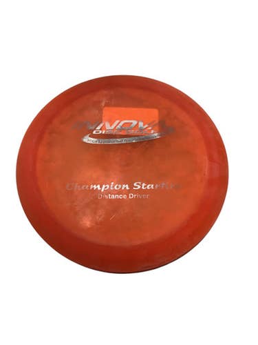 Used Innova CHAMPION STARFIRE Disc Golf Driver Red 11347-S000255358