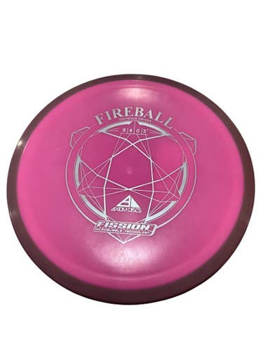 Used MVP FISSION FIREBALL Disc Golf Driver Pink 11347-S000255349
