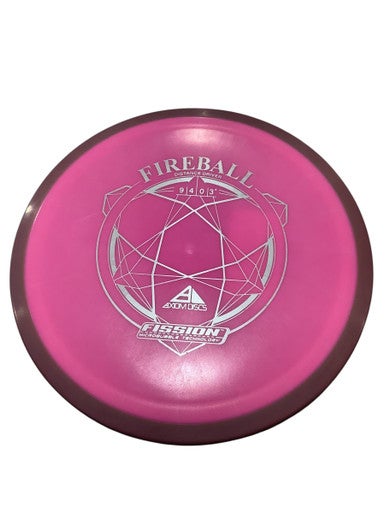 Used MVP FISSION FIREBALL Disc Golf Driver Pink 11347-S000255349