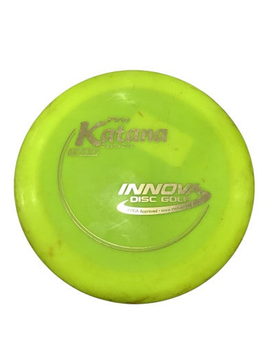 Used Innova PRO KATANA Disc Golf Driver Yellow 11347-S000255346