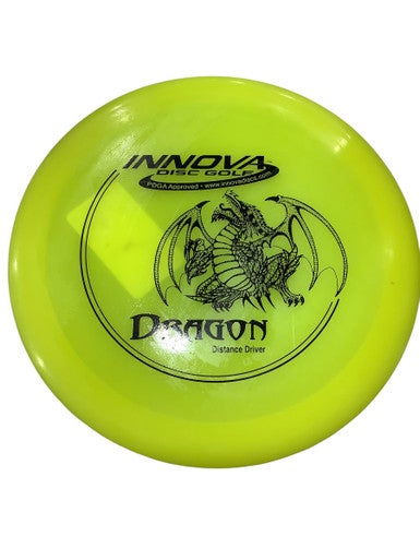 Used Innova DRAGON Disc Golf Driver Yellow 11347-S000255342