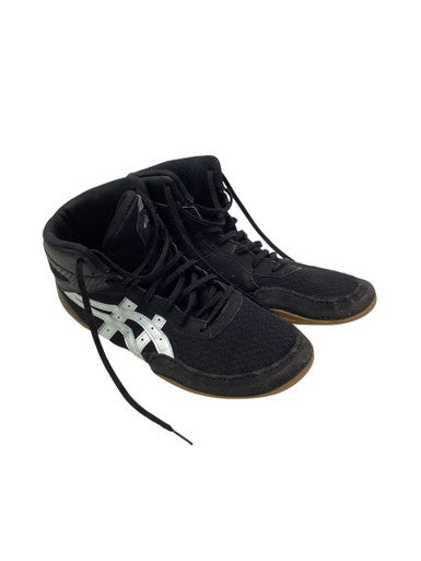 Used Asics MATFLEX Wrestling Shoes Black Senior 9 11347-S000255333