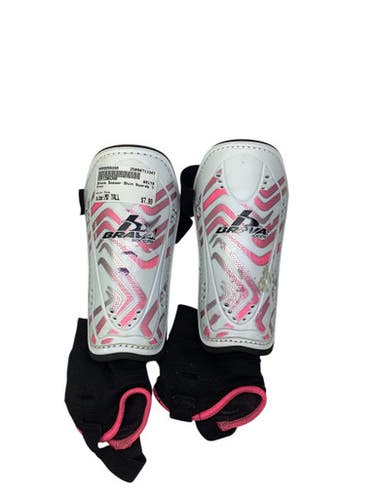 Used Brava Soccer Shin Guards Youth Pink MD Tall 11347-S000255330
