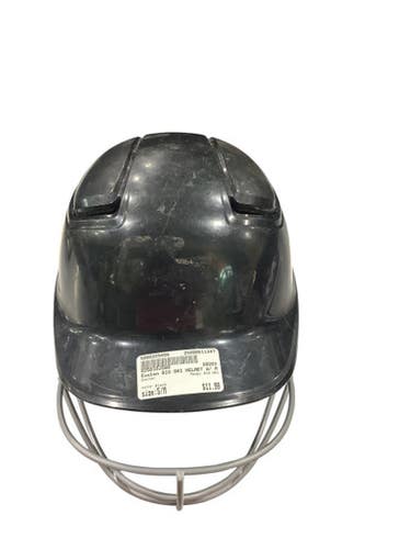 Used Easton BIO DRI Batting Helmet w/Mask Black S/M 11347-S000255456