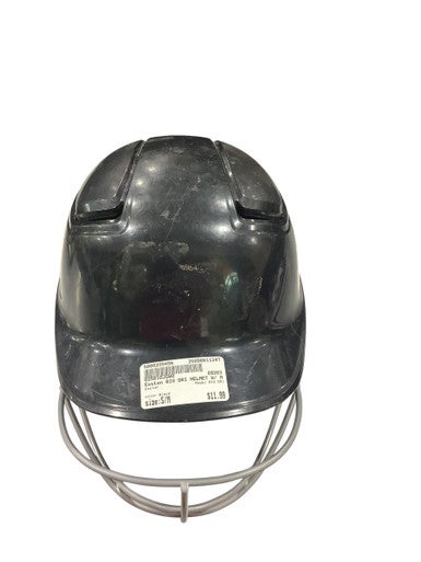 Used Easton BIO DRI Batting Helmet w/Mask Black S/M 11347-S000255456