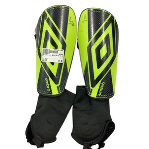 Used Umbro Soccer Shin Guards Adult Yellow LG 11347-S000255451