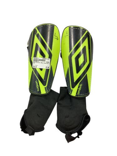 Used Umbro Soccer Shin Guards Adult Yellow LG 11347-S000255451