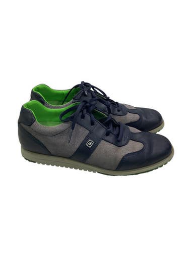 Used Foot Joy Mens Golf Shoes Navy Blue Senior 7.5 11347-S000255446