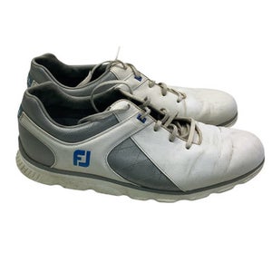 Used Foot Joy Mens Golf Shoes White Senior 12 11347-S000255445