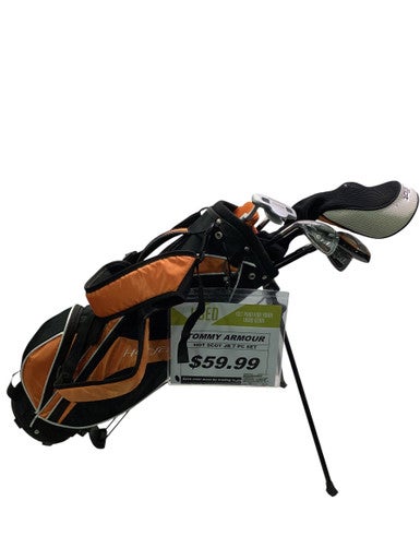 Used Tommy Armour HOT SCOT JR Jr Package Set LH Orange 7 Piece 11347-S000255433