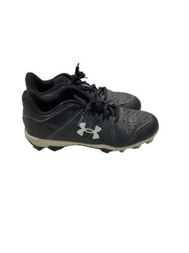 Used Under Armour LEAD OFF BB/SB Cleats Black Junior 05.5 11347-S000255431