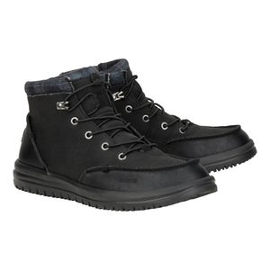 Hey Dude Bradley Classic 42067-001 Boots Men's US 10 Black Moc Toe Ankle PQ607
