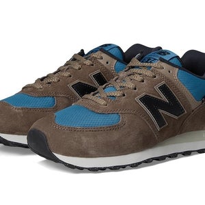 New Balance 574 U574SOB Sneaker Men 12 Dark Mushroom Suede Lifestyle Shoes PQ613