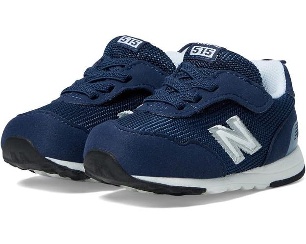 New Balance 515 Sneakers Toddler US 3C Navy Suede Low Top Running Shoes QLW862