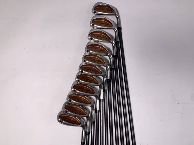 TaylorMade Burner Oversize Iron Set 3-PW+GW+SW+LW Bubble S-90 Plus Mens RH
