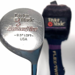 TaylorMade Burner Plus Driver 9.5* Tour Gold Regular Graphite Mens RH HC