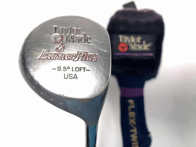 TaylorMade Burner Plus Driver 9.5* Tour Gold Regular Graphite Mens RH HC