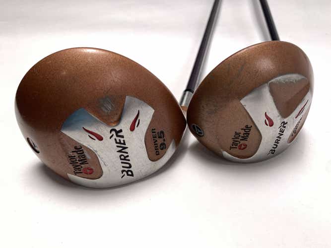 TaylorMade Burner 1994 Driver & Fairway Wood Set Bubble S-90 Plus Mens LH
