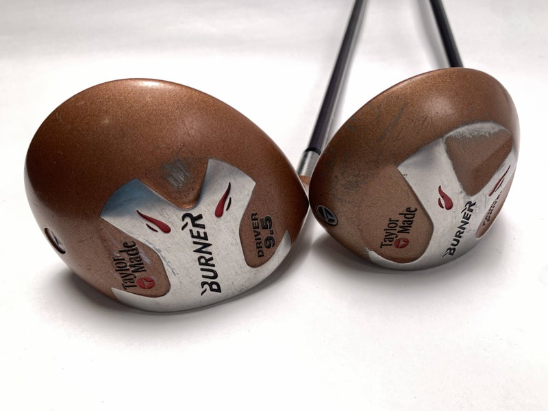 TaylorMade Burner 1994 Driver & Fairway Wood Set Bubble S-90 Plus Mens LH