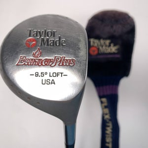 TaylorMade Burner Plus Driver 9.5* Tour Gold Regular Graphite Mens RH HC