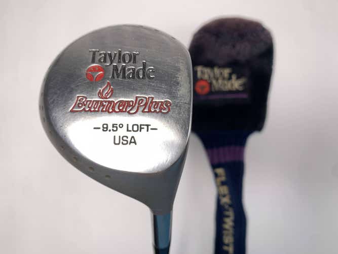 TaylorMade Burner Plus Driver 9.5* Tour Gold Regular Graphite Mens RH HC