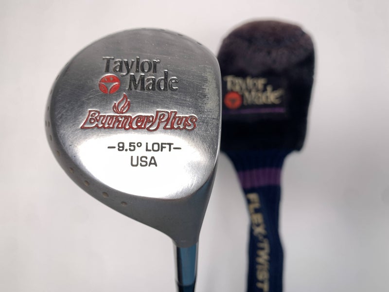 TaylorMade Burner Plus Driver 9.5* Tour Gold Regular Graphite Mens RH HC