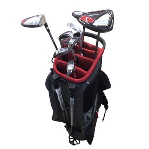 Used Powerbilt PRO POWER Mens Complete Set LH 9 Piece 11760-S000082047