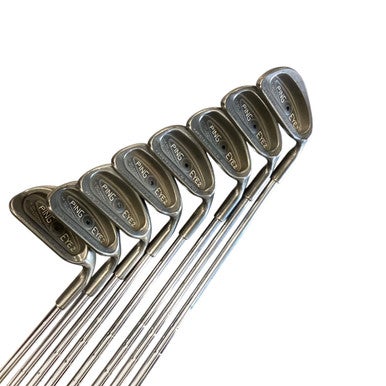 Used Ping EYE 2 BLACK DOT Mens Iron Set RH 4I-SW 11760-S000082029