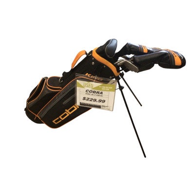 Used Cobra KING JR Jr Club Set RH 7 Piece 11760-S000082031