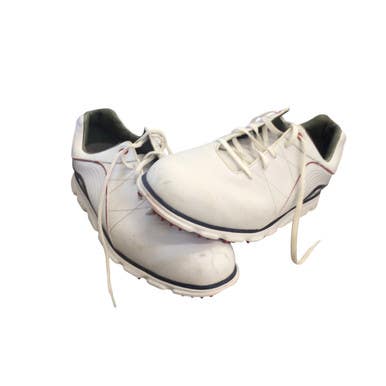 Used Foot Joy Mens Golf Shoes White Senior 11.5 11760-S000082022