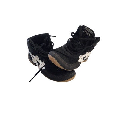 Used Asics Wrestling Shoes Black Youth 10.0 11760-S000082018
