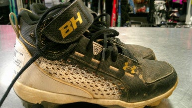 Used Under Armour BRYCE HARPER BB/SB Cleats Black Junior 02 11868-S000065470